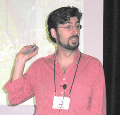Speaker Luís Amaral at ICCS 2006