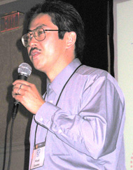 Speaker Hiroki Sayama at ICCS 2006